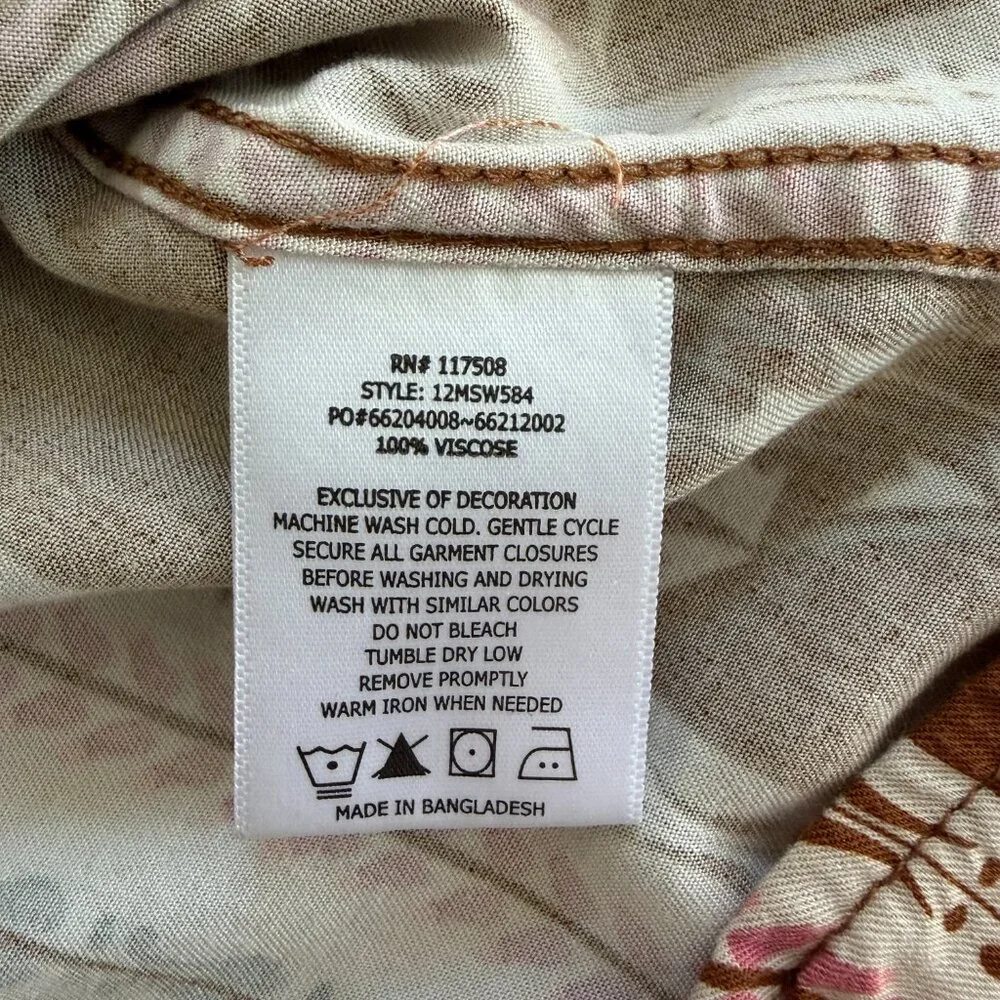 Groovy Junk Food short sleeve button down - Picture 4 of 5